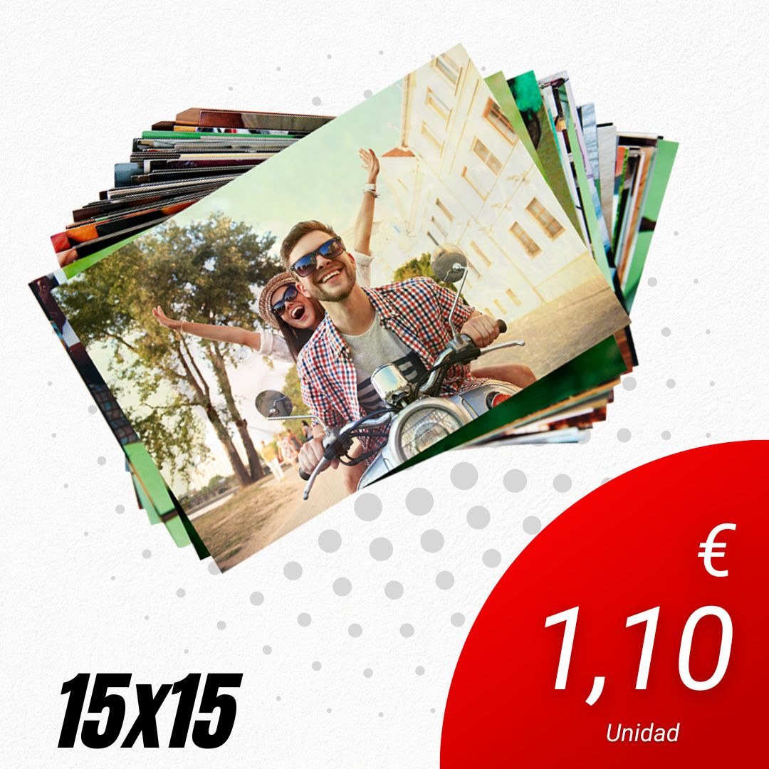 precio revelar foto 15x15